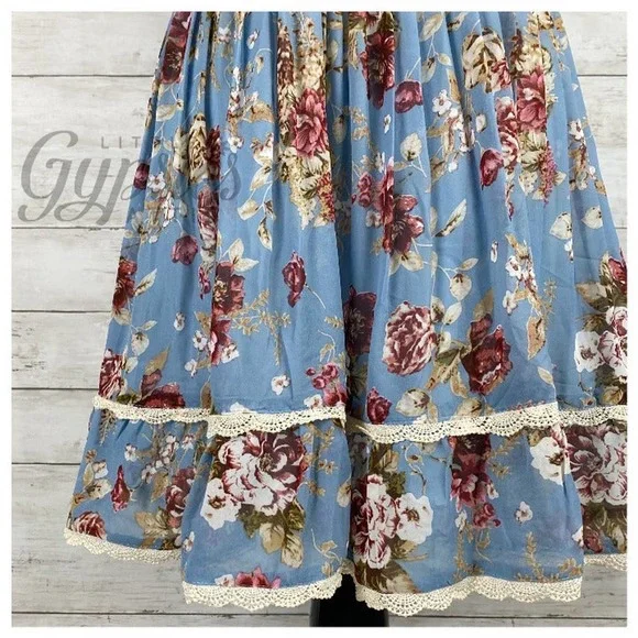 Entro Old Country Roses Farmhouse Mini Dress - Picture 6 of 12